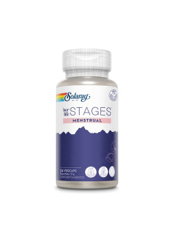 MENSTRUAL STAGES 24 CÁPSULAS VEGETALES - SOLARAY - 076280946123