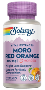 MOROSIL MORO RED ORANGE 400MG 30 CAPSULAS - SOLARAY - 076280903966