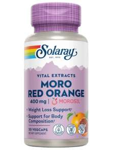 MOROSIL MORO RED ORANGE 400MG 30 CAPSULAS - SOLARAY