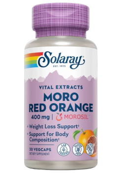 MOROSIL MORO RED ORANGE 400MG 30 CAPSULAS - SOLARAY - 076280903966