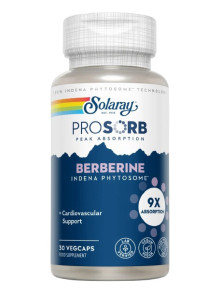 PROSORB BERBERINE 9X 30 VEGCAPS - SOLARAY