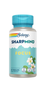 SHARPMIND FOCUS  30 VEGCAPS - SOLARAY - 076280499674