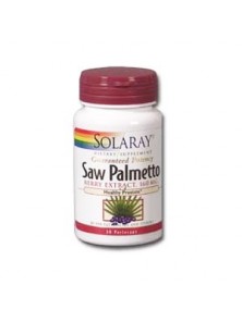 SAW PALMETTO (SABAL) 160MG 60 CAPSULAS - SOLARAY - 076280836929
