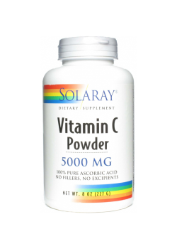 VITAMINA C NO ACIDA POLVO 500MG 227GR - SOLARAY - 076280609431