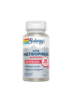 SUPER MULTIDOPHILUS 24 CEPAS 60 CAPSULAS - SOLARAY - 076280905786