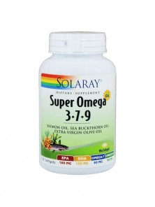 SUPER OMEGA 3-7-9 120 PERLAS - SOLARAY - 076280610093