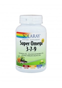 SUPER OMEGA 3-7-9 120 PERLAS - SOLARAY - 076280610093