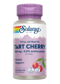 TART CHERRY (CEREZA ÁCIDA)  90 VEGCAPS - SOLARAY - 076280033557