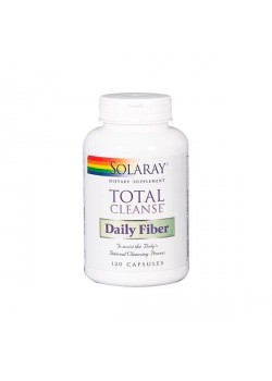 TOTAL CLEANSE DAILY FIBER 120 CÁPSULAS - SOLARAY - 076280175363