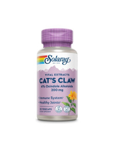 UÑA DE GATO 200MG 30 CAPSULAS - SOLARAY - 076280032055