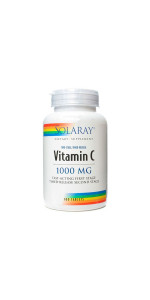 VITAMINA C 1000MG 100 COMPRIMIDOS - SOLARAY - 076280130164