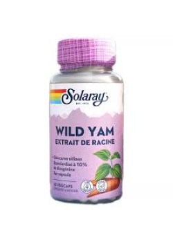 WILD YAM 60 CAPSULAS - SOLARAY - 076280036909