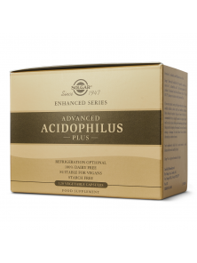AVANCED ACIDOPHILUS PLUS VEGETAL 120 CAPSULAS - SOLGAR - 033984007376