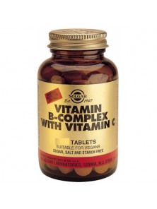 **B-COMPLEX CON VITAMINA C 100 COMPRIMIDOS - SOLGAR - 033984002005