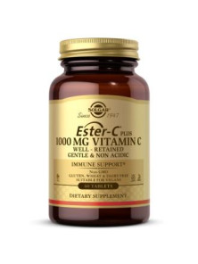 ESTER-C PLUS 1000MG 60 CAPSULAS - SOLGAR - 033984010512