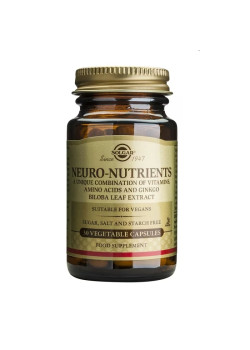 NEURO NUTRIENTES 60 CAPSULAS - SOLGAR - 033984018464
