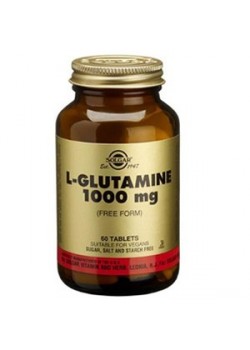 L-GLUTAMINA 1000MG 60 COMPRIMIDOS - SOLGAR - 033984012547