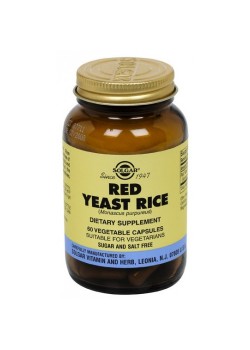 LEVADURA ROJA DE ARROZ 60 CAPSULAS - SOLGAR - 033984023246