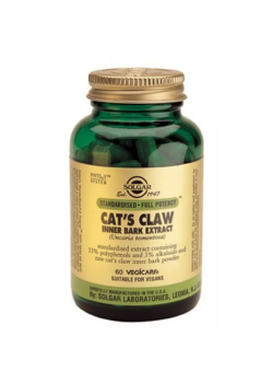 UÑA DE GATO 1000MG 90 CAPSULAS - SOLGAR - 033984005686