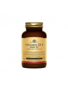 **VITAMINA D3 1000IU 100 CAPSULAS BLANDAS - SOLGAR - 033984033405