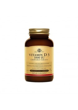 **VITAMINA D3 1000IU 100 CAPSULAS BLANDAS - SOLGAR - 033984033405