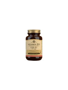 VITAMINA D3 2200UI 55MCG 50 VCAPS - SOLGAR