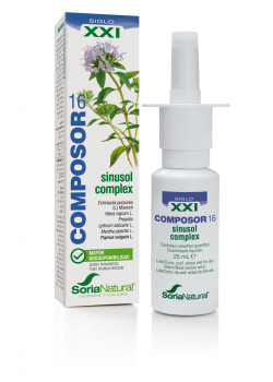 COMPOSOR 16 SINUSOL COMPLEX 25ML - SORIA NATURAL - 8422947152161