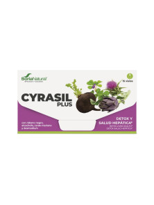 CYRASIL PLUS CAJA CON 15 VIALES DE 10 ML - SORIA NATURAL - 8422947062248