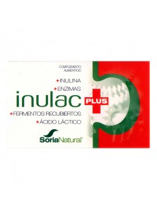 INULAC PLUS ENZIMAS + INULINA 24 COMP. - SORIA NATURAL - 8422947060886