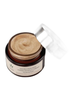 MASCARILLA FACIAL DETOX CON ARCILLA Y CAÑAMO 50GR - SOULTREE NATURAL GOODNESS - 8906026914258