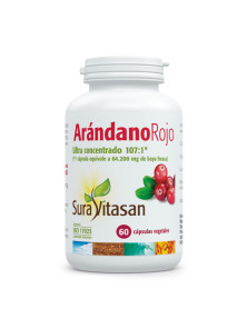 ARANDANO ROJO 60 CAPSULAS - SURAVITASAN - 628747110532