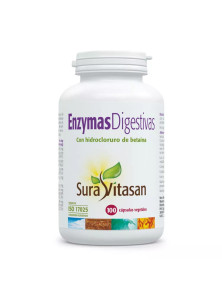 ENZYMAS DIGESTIVAS 100 CAPSULAS - SURAVITASAN - 628747120135