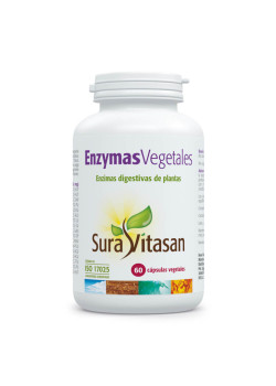 ENZYMAS VEGETALES 60 CAPSULAS - SURAVITASAN - 628747113496