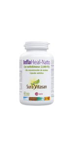 INFLAHEAL NATTO 120 CAPSULAS - SURAVITASAN - 628747036474
