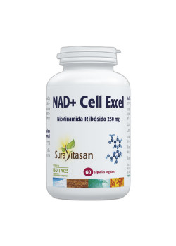 NAD+ CELL EXCELL 60 CAPSULAS - SURAVITASAN - 628747035507