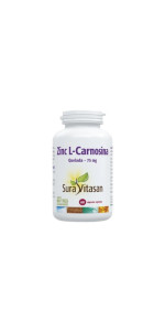 ZINC L-CARNOSINA 60 CAPSULAS - SURAVITASAN - 628747036603