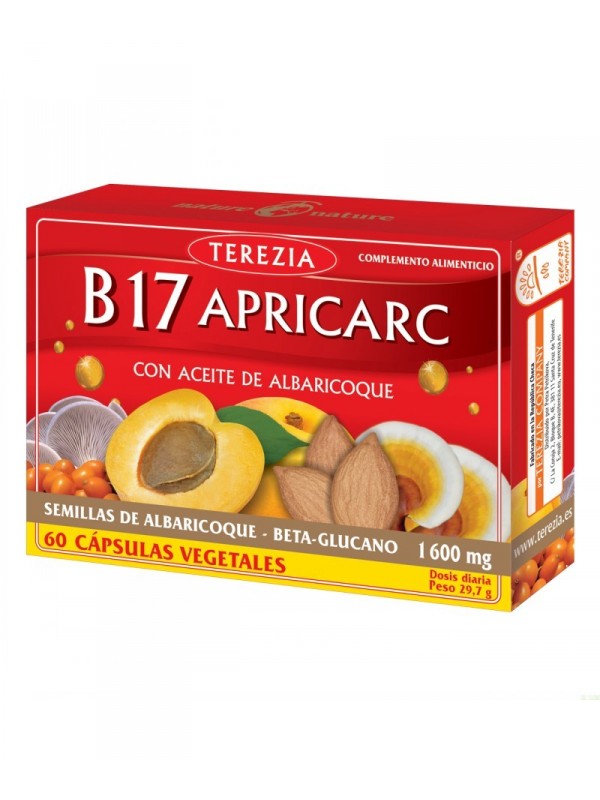 B17 APRICARC ACEITE ALBARICOQUE 60 PERLAS - TEREZIA - 8594006896122