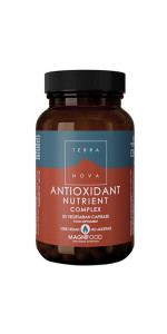 NUTRIENTES ANTIOXIDANTES COMPLEX 100 CAPSULAS - TERRANOVA - 5060203790028