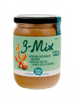 CREMA 3-MIX DE FRUTOS SECOS (SIN CACAHUETE) 500G BIO - TERRA SANA - 8713576004151