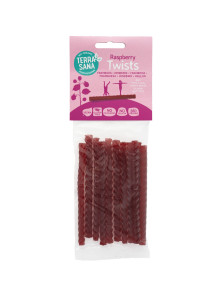 REGALIZ DULCE TWISTS FRAMBUESA BIO 75GR - TERRASANA - 8713576003949