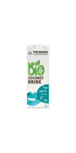 BEBIDAS DE COCO 1L BIO - THE BRIDGE - 8019428007364