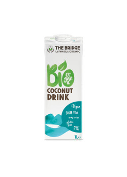 BEBIDAS DE COCO 1L BIO - THE BRIDGE - 8019428007364
