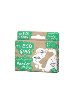 TIRITAS DE BAMBU BIODEGRADABLES 20 UDS - THE ECO GANG - 7350125970492