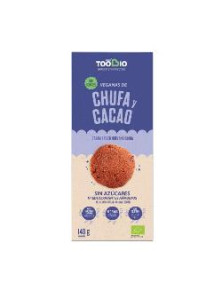 COOKIES CHUFA Y CACAO 140GR BIO - TOOBIO