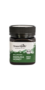 MANUKA BIO MGO 250  250 GR - TRANZALPINE - 9421903616272