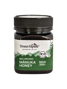 MANUKA BIO MGO 250+ 250 GR - TRANZALPINE