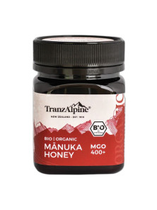 TRANZALPINE MANUKA MGO 400+ 250 GR BIO - TRANZALPINE