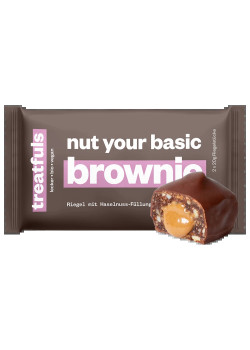 NUT YOUR BASIC BROWNIE 40GR - TREATFULS - 4262381590716