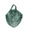 BOLSA DE ALGODÓN ECOLÓGICO DE RED CON ASA CORTA - VERDE - TURTLE BAG - 5060175230478