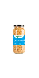 GARBANZOS COCIDOS 540GR BIO - VEGETALIA - 8422791007334